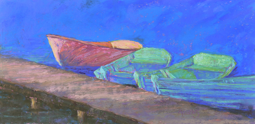 Painting-Seascape-Leader of the Pack