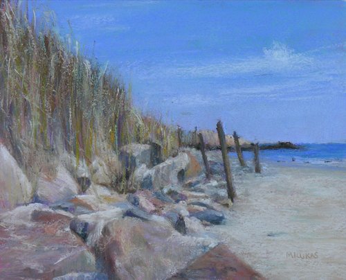 Painting-Seascape-Warren's Point Nor-Easter