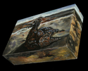 Aloma Marquis - Political Painting Mixed media painting, water based media, Gulf Coast, oil spill,Gulf Coast birds, oil soaked birds, oil rigs - Political Painting