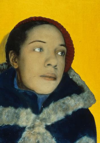 Mixed Media-Representational-Aida in the 42nd St. Photo Booth
