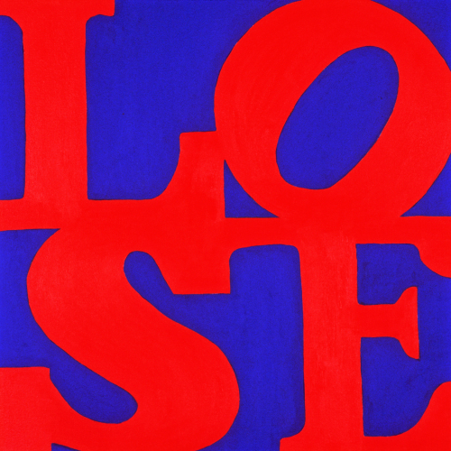 Mixed Media-Lose (Like LOVE)