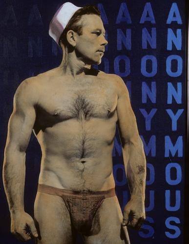Painting-Anonymous Nude Gay Male (Don't Ask Don't Tell!))
