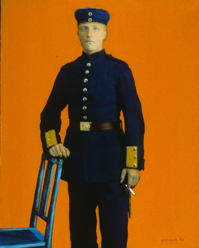 Painting-Portrait-The Enemy (1917 Style)