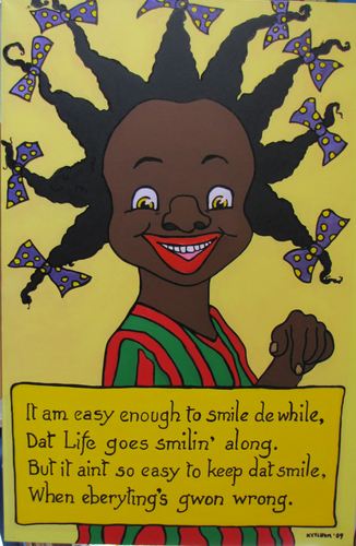 Painting-Pop Art-Smile!