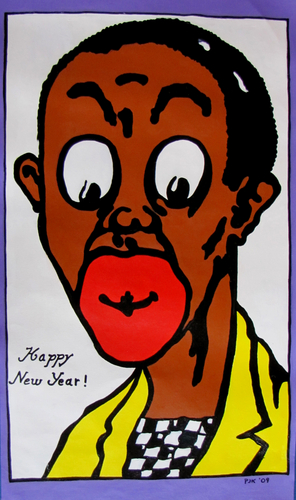 Painting-Political-Happy New Year?