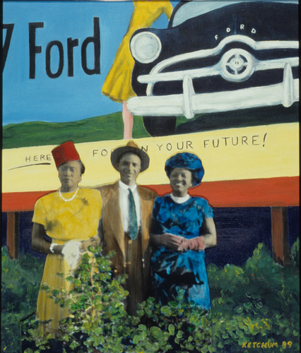 Painting-Figurative-A Ford in Our Future