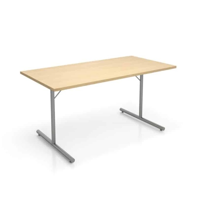 Photo de Table collaborative Stanstead par Logiflex, vue 2, disponible chez Oburo à Montréal