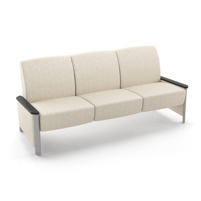 Photo of Dignity2 - Three Seater, Armless, vue 1, available at Oburo in Montreal