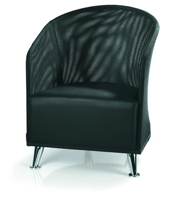 Photo of Aramis Lounge and reception chair by Artopex, vue 3, available at Oburo in Montreal