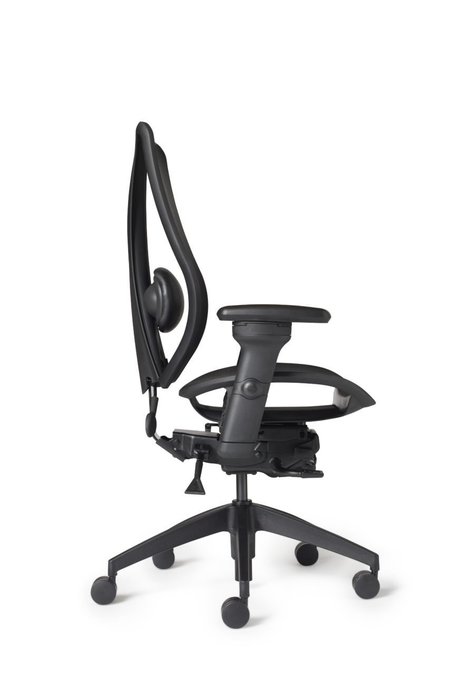 Photo of Office Seating tCentric Hybrid - Mesh Back and Seat - ergoCentric, vue 5, available at Oburo in Montreal