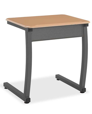 Photo of Flex Connect Single Leg Desk by Alumni, vue 1, available at Oburo in Montreal