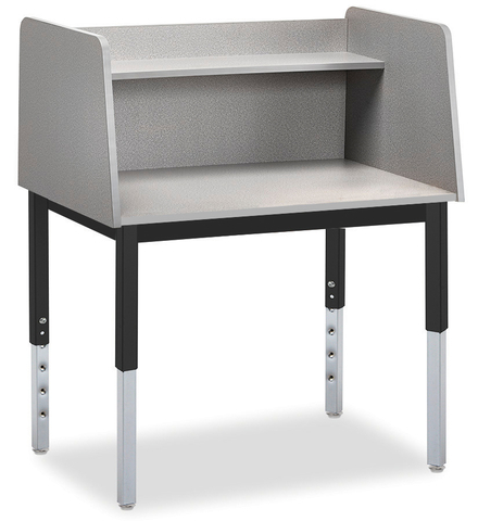 Photo of Study Carrel Desk by Alumni, vue 2, available at Oburo in Montreal