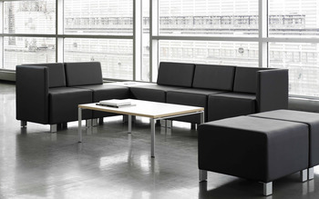 Photo of Blok Architectural Benches and Cubes by Rouillard, vue 3, available at Oburo in Montreal