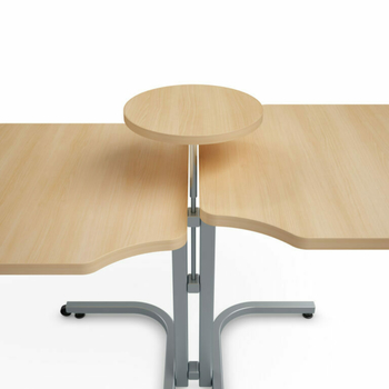 Photo de Tables Ajustables Flex par Logiflex, vue 2, disponible chez Oburo à Montréal