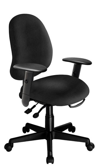 Photo of Office Seating Saffron R Mid Back - ergoCentric, vue 1, available at Oburo in Montreal