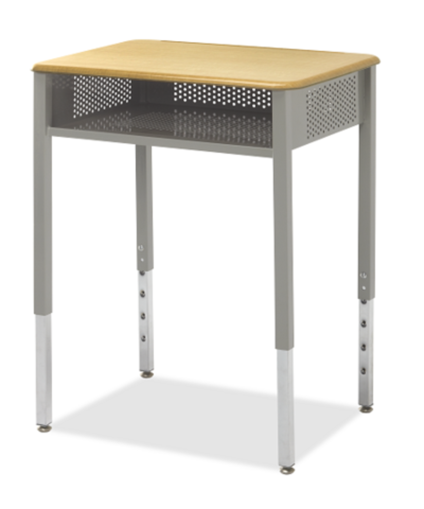 Honor Roll 4-Leg Square Leg Desk by Alumni - Oburo