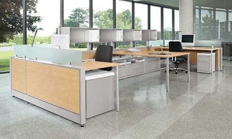 Photo of Evolve collaborative space furniture by The Global Group, vue 1, available at Oburo in Montreal