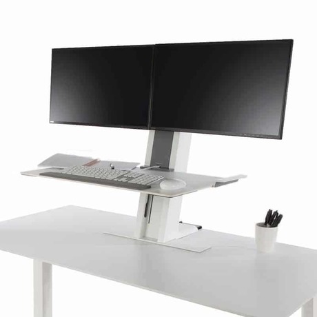 Photo de Support d'ordinateur Quickstand par Humanscale Design Studio, vue 1, disponible chez Oburo à Montréal