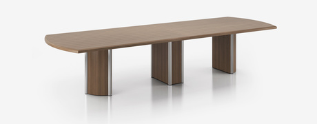 Photo of Boardgames - Half Drum Base Conference Table, vue 1, available at Oburo in Montreal