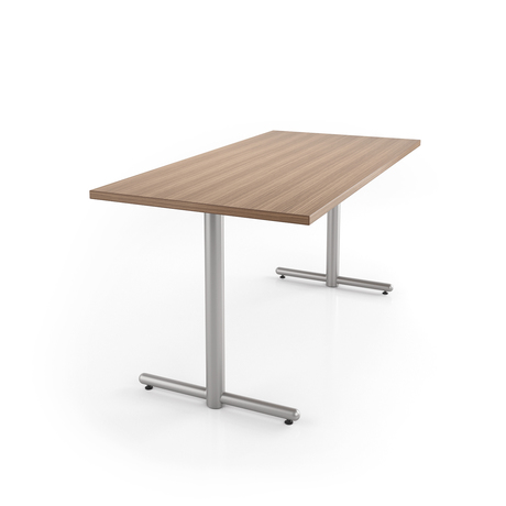 Photo de Table Tubular - Base en T, vue 1, disponible chez Oburo à Montréal