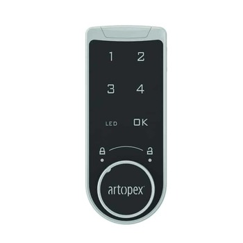 Photo of Noki multi-user electronic lock by Artopex, vue 1, available at Oburo in Montreal