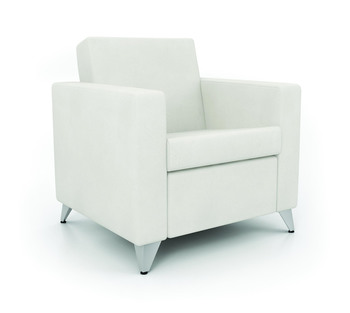 Photo of Lancelot Lounge and reception chair by Artopex, vue 3, available at Oburo in Montreal