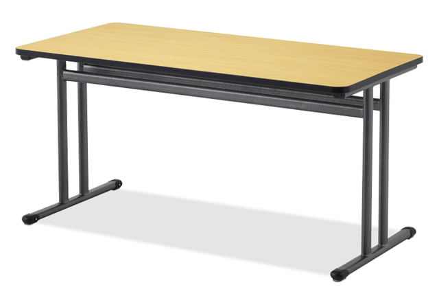 Photo of Integrity Double Leg Rectangular Table by Alumni, vue 1, available at Oburo in Montreal