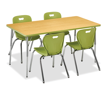 Photo of Creativity Rectangular Table by Alumni, vue 1, available at Oburo in Montreal