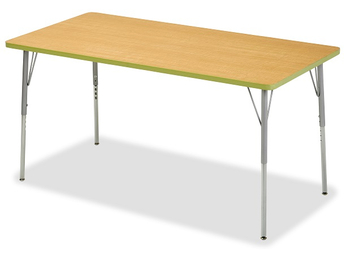 Photo of Creativity Rectangular Table by Alumni, vue 2, available at Oburo in Montreal