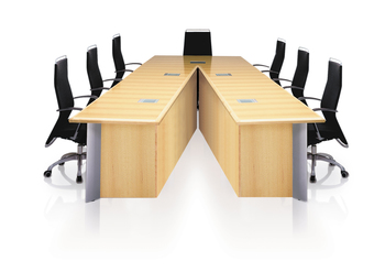 Photo of Virtu Conference Tables By Krug, vue 1, available at Oburo in Montreal