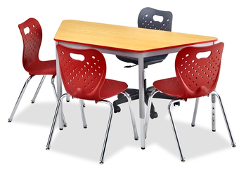 Photo of Honor Roll Trapezoid Table by Alumni, vue 1, available at Oburo in Montreal