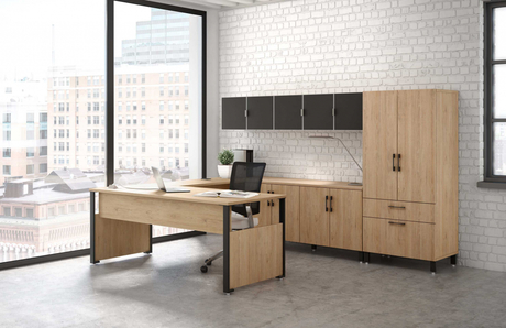 Photo of Level Private Offices Designed for Focusing and Privacy by Logiflex, vue 3, available at Oburo in Montreal