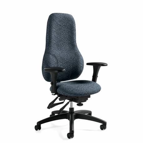 Photo of tritek-ergo-select-multi-tasking-chair-by-global gallery image 15. Gallery 1. Details at Oburo, your expert in office, medical clinic and classroom furniture in Montreal.