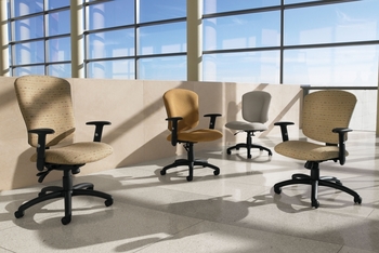 Photo of Supra X Multi-Tasking Chair by Global, vue 2, available at Oburo in Montreal