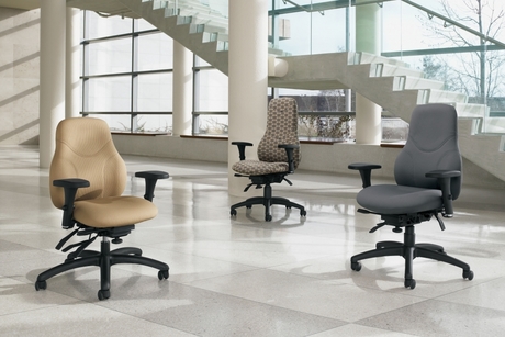 Photo of Tritek Ergo Select Multi-Tasking Chair by Global, vue 2, available at Oburo in Montreal