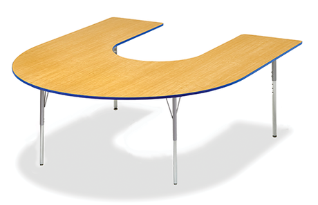 Photo of Creativity Horseshoe Table by Alumni, vue 1, available at Oburo in Montreal