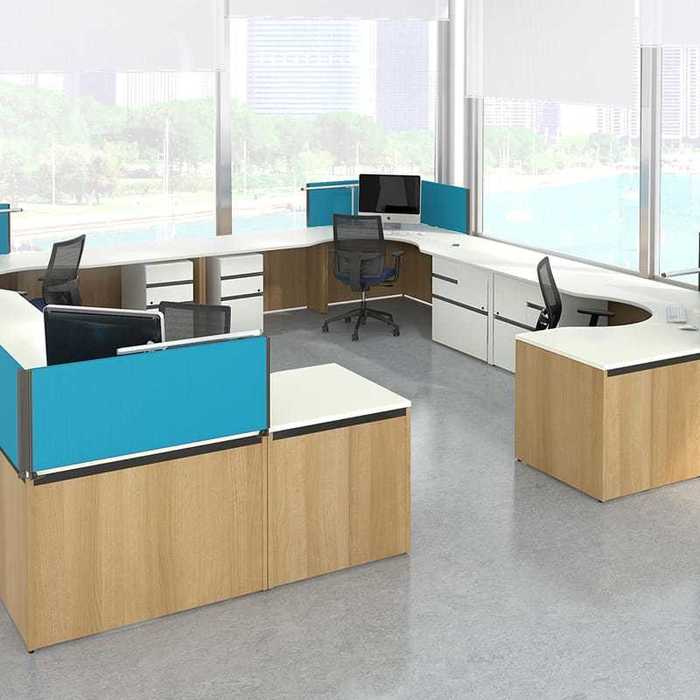 Options workstation by Groupe Lacasse - Oburo