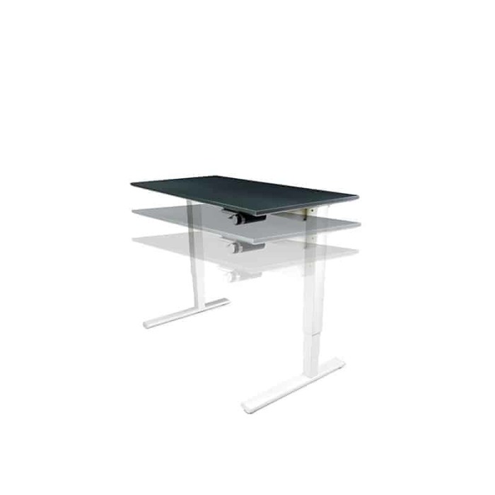 Float standing workstation by Humanscale Design Studio - Oburo