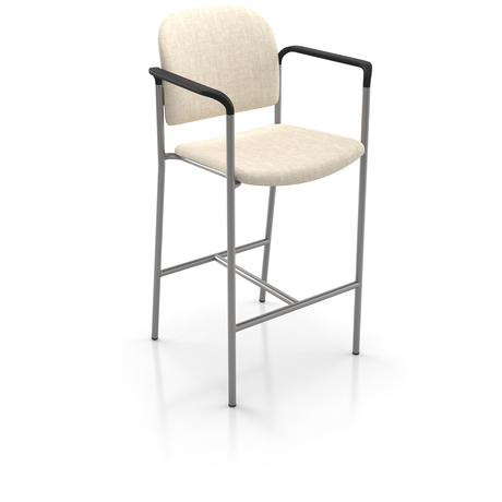 Photo of Snowball 1 - Stool with Arms, vue 1, available at Oburo in Montreal