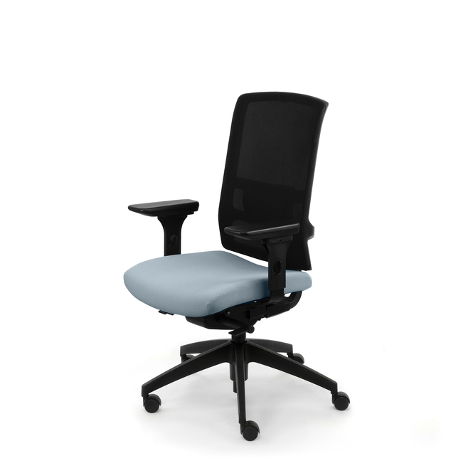 Photo of Ergonomic chair with mesh backrest by Bouty, vue 1, available at Oburo in Montreal