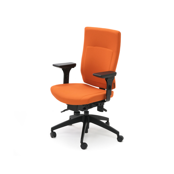 Photo of Ergonomic chair with a medium backrest by Bouty, vue 1, available at Oburo in Montreal