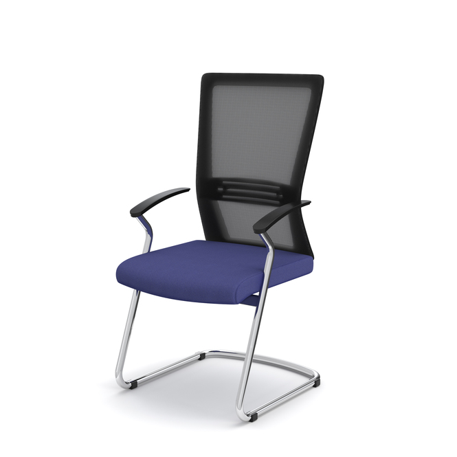 Photo of Multi-purpose chair with a sled frame by ADI, vue 1, available at Oburo in Montreal