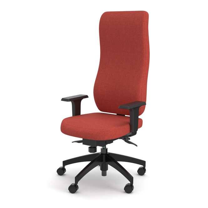 Photo of Ergonomic chair with an executive backrest by ADI, vue 1, available at Oburo in Montreal