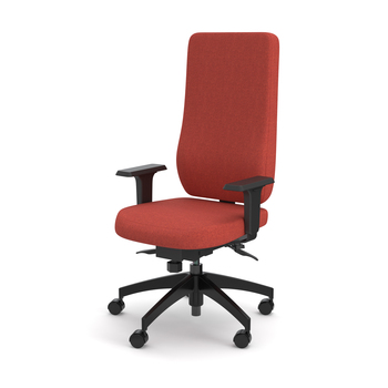 Photo of Ergonomic chair with a director backrest by ADI, vue 1, available at Oburo in Montreal