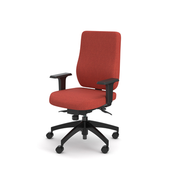 Photo of Ergonomic chair with a high backrest by ADI, vue 1, available at Oburo in Montreal