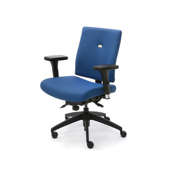 Photo of Vittoria ergonomic chair with medium backrest by Bouty, vue 1, available at Oburo in Montreal