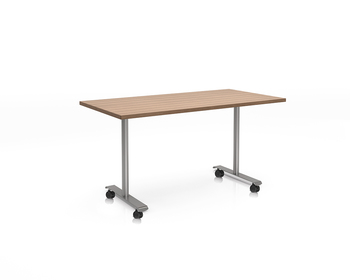 Photo of manhattan-rectangle-column-t-base-table gallery image 2. Gallery 5. Details at Oburo, your expert in office, medical clinic and classroom furniture in Montreal.