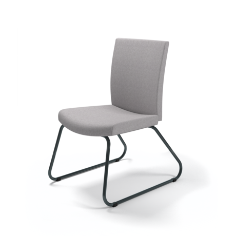 Photo of Multi-purpose chair with sled frame by Bouty, vue 1, available at Oburo in Montreal