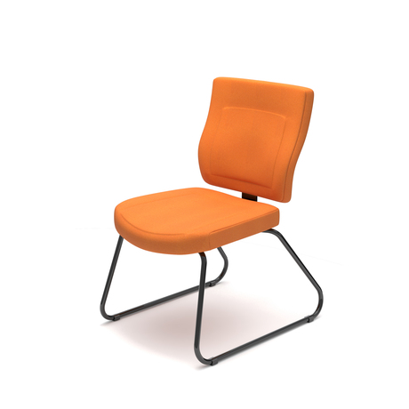 Photo of Multi-purpose chair with a sled frame by Bouty, vue 1, available at Oburo in Montreal