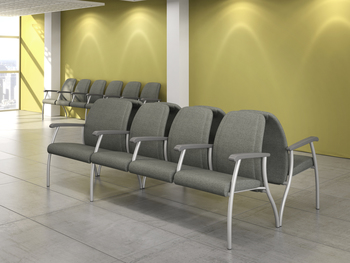 Photo of midway-two-seater-with-outside-arms gallery image 6. Gallery 1. Details at Oburo, your expert in office, medical clinic and classroom furniture in Montreal.